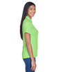 UltraClub Ladies' Cool & Dry Stain-Release Performance Polo light green ModelSide