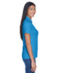 UltraClub Ladies' Cool & Dry Stain-Release Performance Polo PACIFIC BLUE ModelSide