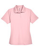 UltraClub Ladies' Cool & Dry Stain-Release Performance Polo PINK FlatFront