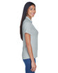 UltraClub Ladies' Cool & Dry Stain-Release Performance Polo SILVER ModelSide