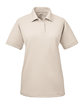 UltraClub Ladies' Cool & Dry Stain-Release Performance Polo STONE OFFront