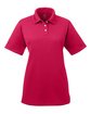 UltraClub Ladies' Cool & Dry Stain-Release Performance Polo cardinal OFFront