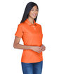 UltraClub Ladies' Cool & Dry Stain-Release Performance Polo ORANGE ModelQrt