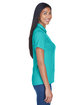 UltraClub Ladies' Cool & Dry Stain-Release Performance Polo jade ModelSide
