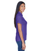 UltraClub Ladies' Cool & Dry Stain-Release Performance Polo purple ModelSide