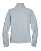 UltraClub Ladies' Iceberg Fleece Full-Zip Jacket grey heather FlatBack