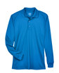 Extreme Men's Tall Eperformance™ Snag Protection Long-Sleeve Polo TRUE ROYAL FlatFront