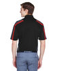 Extreme Men's Eperformance™ Strike Colorblock Snag Protection Polo BLACK / CL RED ModelBack