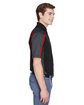 Extreme Men's Eperformance™ Strike Colorblock Snag Protection Polo BLACK / CL RED ModelSide