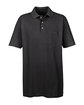 UltraClub Adult Classic Piqué Polo with Pocket BLACK OFFront
