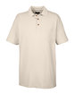 UltraClub Adult Classic Piqué Polo with Pocket STONE OFFront