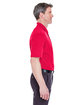 UltraClub Adult Classic Piqué Polo with Pocket RED ModelSide