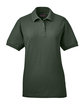 UltraClub Ladies' Whisper Piqué Polo forest green OFFront