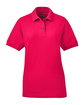 UltraClub Ladies' Whisper Piqué Polo red OFFront