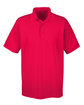 UltraClub Men's Cool & Dry 8-Star Elite Performance Interlock Polo red OFFront