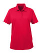 UltraClub Ladies' Cool & Dry 8-Star Elite Performance Interlock Polo red OFFront