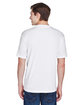 UltraClub Men's Cool & Dry Basic Performance T-Shirt white ModelBack