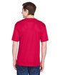 UltraClub Men's Cool & Dry Basic Performance T-Shirt red ModelBack
