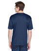 UltraClub Men's Cool & Dry Basic Performance T-Shirt navy ModelBack