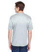 UltraClub Men's Cool & Dry Basic Performance T-Shirt grey ModelBack