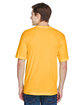 UltraClub Men's Cool & Dry Basic Performance T-Shirt GOLD ModelBack