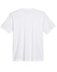 UltraClub Men's Cool & Dry Basic Performance T-Shirt white FlatBack
