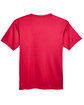 UltraClub Men's Cool & Dry Basic Performance T-Shirt RED FlatBack