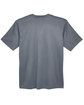 UltraClub Men's Cool & Dry Basic Performance T-Shirt charcoal FlatBack