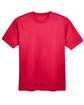 UltraClub Men's Cool & Dry Basic Performance T-Shirt red FlatFront