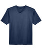 UltraClub Men's Cool & Dry Basic Performance T-Shirt navy FlatFront