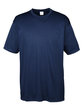 UltraClub Men's Cool & Dry Basic Performance T-Shirt navy OFFront