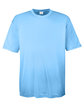 UltraClub Men's Cool & Dry Basic Performance T-Shirt columbia blue OFFront