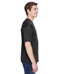 UltraClub Men's Cool & Dry Basic Performance T-Shirt black ModelSide