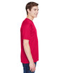 UltraClub Men's Cool & Dry Basic Performance T-Shirt red ModelSide