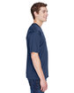 UltraClub Men's Cool & Dry Basic Performance T-Shirt navy ModelSide