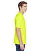 UltraClub Men's Cool & Dry Basic Performance T-Shirt bright yellow ModelSide