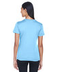 UltraClub Ladies' Cool & Dry Basic Performance T-Shirt columbia blue ModelBack