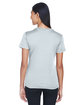 UltraClub Ladies' Cool & Dry Basic Performance T-Shirt grey ModelBack