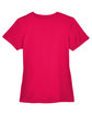 UltraClub Ladies' Cool & Dry Basic Performance T-Shirt red FlatBack