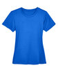 UltraClub Ladies' Cool & Dry Basic Performance T-Shirt royal FlatFront