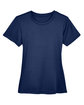 UltraClub Ladies' Cool & Dry Basic Performance T-Shirt navy FlatFront