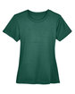 UltraClub Ladies' Cool & Dry Basic Performance T-Shirt forest green FlatFront