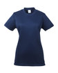 UltraClub Ladies' Cool & Dry Basic Performance T-Shirt navy OFFront