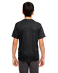 UltraClub Youth Cool & Dry Basic Performance T-Shirt black ModelBack