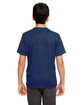 UltraClub Youth Cool & Dry Basic Performance T-Shirt navy ModelBack