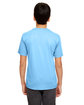UltraClub Youth Cool & Dry Basic Performance T-Shirt columbia blue ModelBack