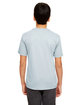 UltraClub Youth Cool & Dry Basic Performance T-Shirt grey ModelBack