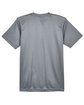 UltraClub Youth Cool & Dry Basic Performance T-Shirt charcoal FlatBack
