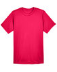UltraClub Youth Cool & Dry Basic Performance T-Shirt red FlatFront