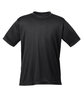 UltraClub Youth Cool & Dry Basic Performance T-Shirt black OFFront